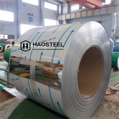 SS304 SS316 SS430 SS201 Paslanmaz çelik bobinleri Slit Edge 2B Yüzey Dönüşümü