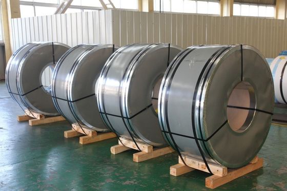 304L Paslanmaz Çelik Bobinler 300 Serisi Sınıf 2B/BA/HL Yüzey Dönüşümü Parlak Kesim Eğilmiş 904L/316TI/409L 316L/316l için kaynaklı