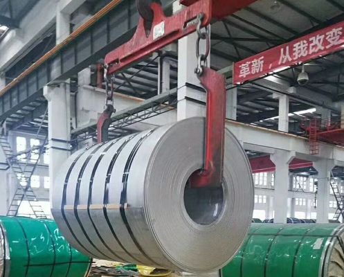 TP304 Soğuk Haddelenmiş Paslanmaz Çelik Şerit 2B Yüzey Finisajlı ASTM Standardı