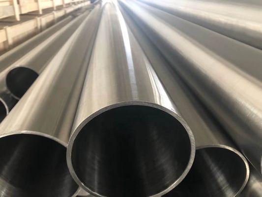 Yüksek yansıtıcı paslanmaz çelik borular ASTM Standart 300 Serisi-317L-316Ti Sınıfları İç Dış Yan Parlak bir parlaklığa kadar cilalanmış