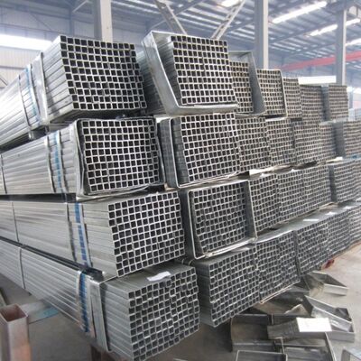 China Supplier New Hot Dipped Non Secondary Galvanized Square Steel Tube