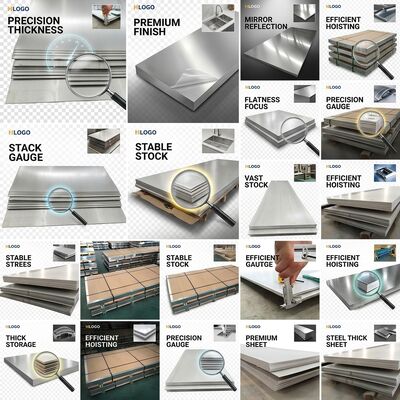 304 Paslanmaz Çelik Plakası HL Saç çizgisi, Mimarlık Kaplamaları için Özel Boyutlarda Lazer Kesimi ile 0.5mm-3.0mm bitirme
